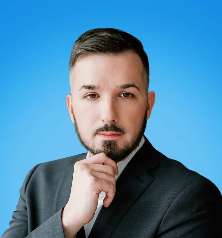 Portrait of Nejc Novak, Managing Partner